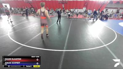 152 lbs Quarterfinal - Julian Slaastad, IL vs Addan Schmidt, MN