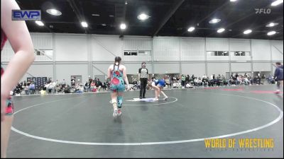 135 lbs Rr Rnd 3 - Tiffany Breshears, Eastside Assassins vs Giselle Quizhpe, Untouchables Girls RED