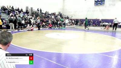 106 lbs Quarterfinal - Mike McCormack, North Bergen vs Charlie Esposito, St. Joseph Regional