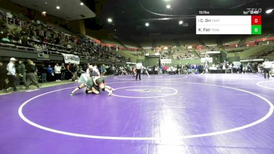 157 lbs Consi Of 8 #2 - Charli Orr, Centennial vs Katelyn Fair, Tehachapi