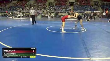 138 lbs Semis & Wb - Mike Nelson, #1 Lisbon vs Cade Warbis, #4 Hettinger/Scranton