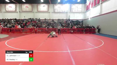 170 lbs Consi Of 8 #2 - Cole Johnson, East Longmeadow vs Broc Healey, Taconic