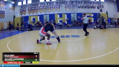 182 Gold Round 2 - Kyle Grey, Lincoln Park Academy vs Richard Alexander, Miami Palmetto