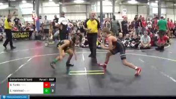 82 lbs Quarterfinals (8 Team) - Ethan Halstead, No Escape Wrestling Academy vs Brayden Turdo, Pomona Elite