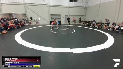 105 lbs Round 1 (6 Team) - Celine Frank, Michigan Blue vs Cameron Leng, Ohio