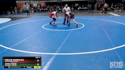 119 lbs Cons. Round 1 - Kyan Stead, Wrangell Wolves vs Trevor Rodriguez, Eielson High School