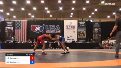 65 kg Quarters - Dominick Demas, OklahomaRTC vs Navonte Demison, Arizona State University