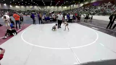 55 lbs 2nd Place - Joshua Tena JR, Cornerstone MC vs Ezekiel Avina, Elk Grove Wr Ac