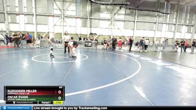 133-145 lbs Round 1 - Oscar Evans, Ascend Wrestling Academy vs Alexander Miller, Sandpoint Legacy WC