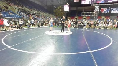 120 lbs Cons 32 #2 - Jackson Refsnider, Minnesota vs Gus Cardinal, Arizona