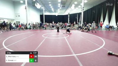 177 lbs Rr Rnd 2 - Cormac Morrisey, Steller Trained Hutt Clan vs Elijah Simak, Grit Mat Club