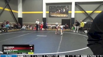 58 lbs Round 3 (4 Team) - Elizabeth Smith, Missouri Gold vs Lila Carson, Badger Girls