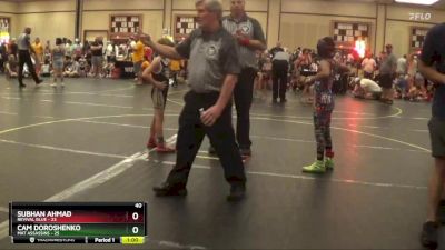 70 lbs Finals (8 Team) - Subhan Ahmad, Revival Blue vs Cam Doroshenko, Mat Assassins