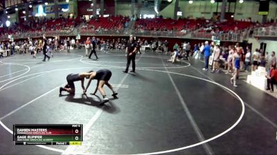 90 lbs Cons. Round 2 - Damien Masters, Powerhouse Wrestling Club vs Gage Rupiper, Iron Hawk Wrestling Academy