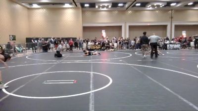 74 lbs Quarterfinal - Elijah Goku Viruete, Inland Elite vs Blake Cleland, SoCal Hammers