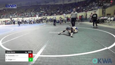 58 lbs Consolation - Otto Vuocolo, Hurricane Wrestling Academy vs Cooper Edge, Piedmont