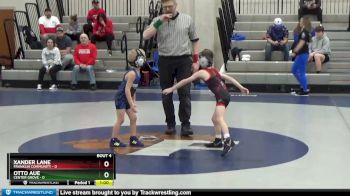 43 lbs Placement (4 Team) - Otto Aue, Center Grove vs XANDER LANE, Franklin Community