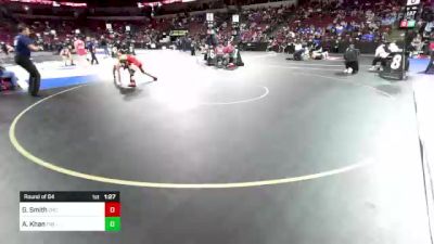 145 lbs Round Of 64 - Gavin Smith, Chico (NS) vs Ammar Khan, Franklin (Elk Grove) (SJ)