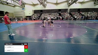 82-J lbs Semifinal - Jonas Lusker, Elite NJ vs Lucas Lanci, Souderton Youth Wrestling