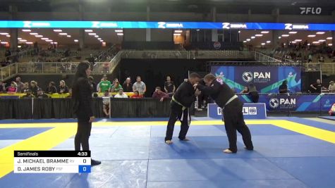 JARED MICHAEL BRAMMEIER vs DEON JAMES ROBY 2024 Pan Jiu Jitsu IBJJF Championship