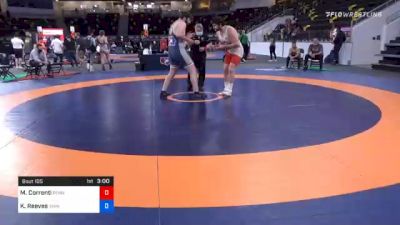 130 kg Consolation - Mauro Correnti, Pennsylvania RTC vs Kaleb Reeves, Iowa