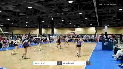 t street 16 IE vs A4 Volleyball - 2022 JVA West Coast Cup presented by Nike