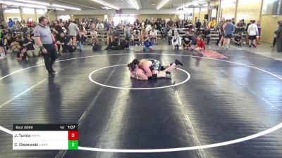 220 lbs Consi Of 8 #1 - Jayme Tumia, Wayne vs Caden Olszewski, Harrisburg