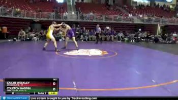 182 lbs Round 7 (8 Team) - Cailyb Weekley, Grand Island vs Coleton Haggin, Papillion-La Vista