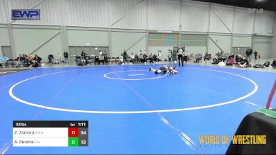 100 lbs Rr Rnd 2 - Zurri Zamora, Sisters On The Mat Black vs Alina Peralta, Eastside Assassins