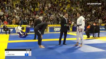 JESSICA D FLOWERS vs IZADORA CRISTINA SILVA 2019 World Jiu-Jitsu IBJJF Championship