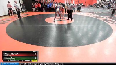 182 lbs Cons. Semi - Eli Cook, Wheaton (NORTH) vs Wyatt Ingham, AMERY (WI)