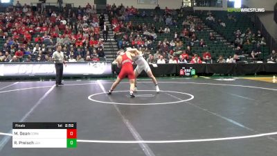 184 lbs Final - Max Dean, Cornell vs Ryan Preisch, Lehigh