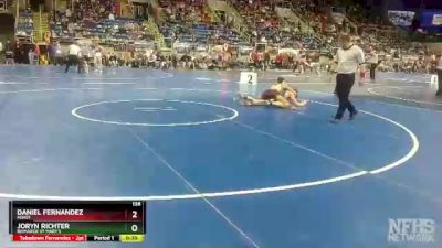 138 lbs Cons. Semi - Joryn Richter, Bismarck St Mary`s vs Daniel Fernandez, Minot