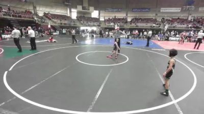 46 lbs Consi Of 4 - Lucas Thornton, Duran WC vs Lucas Perez, Bearcave WC