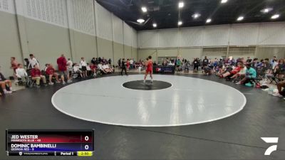 170 lbs Round 2 (8 Team) - Jed Wester, Minnesota Blue vs Dominic Bambinelli, Georgia Red