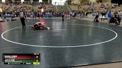 145 lbs Cons. Round 3 - Isaiah Jones, Halls Wrestling vs Aidyn Erb, Arlington Wrestling Club