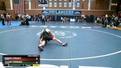 144 lbs Cons. Round 5 - Tucker Sorensen, Layton vs Parker Streight, Uintah