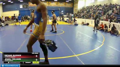 145 Gold Round 5 - Michael Bledsoe, Colquitt County vs Jewell Williams, Jensen Beach