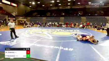 184 lbs Final - Marcus Coleman, Iowa State vs Parker Keckeisen, Northern Iowa