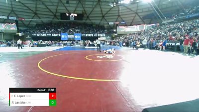 Girls 3A/4A 125 5th Place Match - Eden Lopez, Chief Sealth (Girls) vs Parker Lastala, Glacier Peak (Girls)