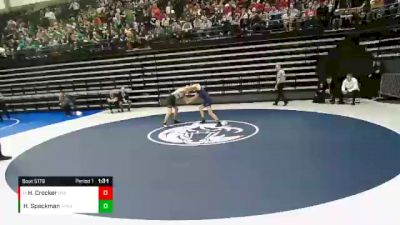 120 lbs Cons. Round 1 - Hunter Crocker, Box Elder vs Henry Spackman, Timpanogos