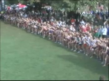 Invitational Varsity Girls Race at the  adidas Cross Country Classic 2011