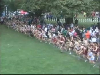 Non Scoring JV Girls Race at the adidas Cross Country Classic 2011