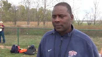 Coach Paul Ereng of UTEP after Brooks PreNats 2011