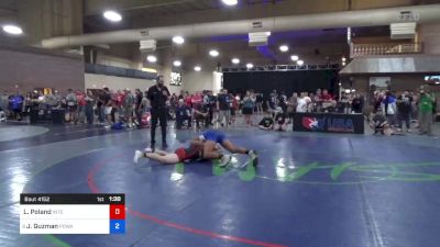 68 kg Rnd Of 16 - Louis Poland, Interior Grappling Academy vs Jesus Guzman, Poway Wrestling