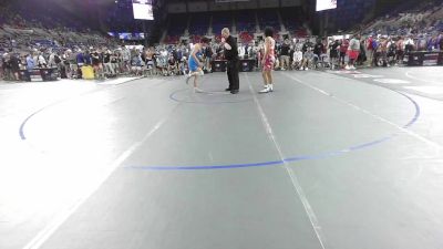 160 lbs Rnd Of 32 - Achilles Evans, Colorado vs Bradley Rodriguez-Little, Minnesota