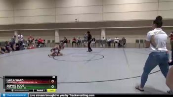 82 lbs Finals (2 Team) - Sophie Booe, Lady Pride Black vs Layla Ward, FordDynasty Wrestling Club