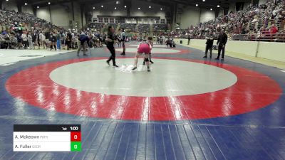 155 lbs Consi Of 4 - Ace Mckeown, Patriot Wrestling Club vs Ashlyn Fuller, Georgia