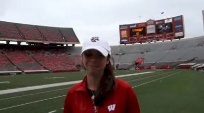 Caitlin Comfort of Wisconsin - steady improvements