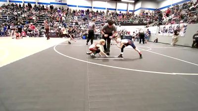 49 lbs Semifinal - Beau Bloyed, Carl Albert vs Ayden Taylor, Clinton Youth Wrestling